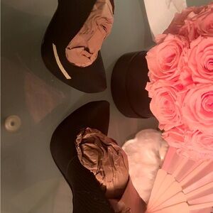 Jessica Simpson Black Pointed Heels